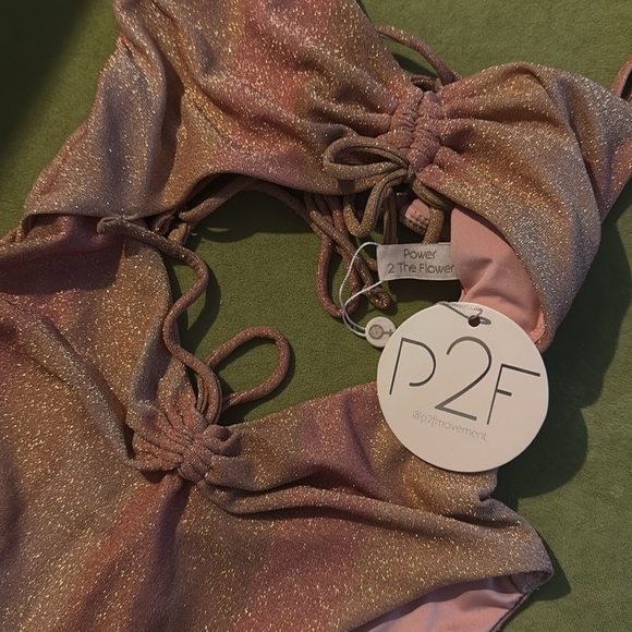 POWER 2 THE FLOWER Anita Swimsuit in Sunset Stripe Medium sold by BUCKLE 63 - Picture 7 of 13